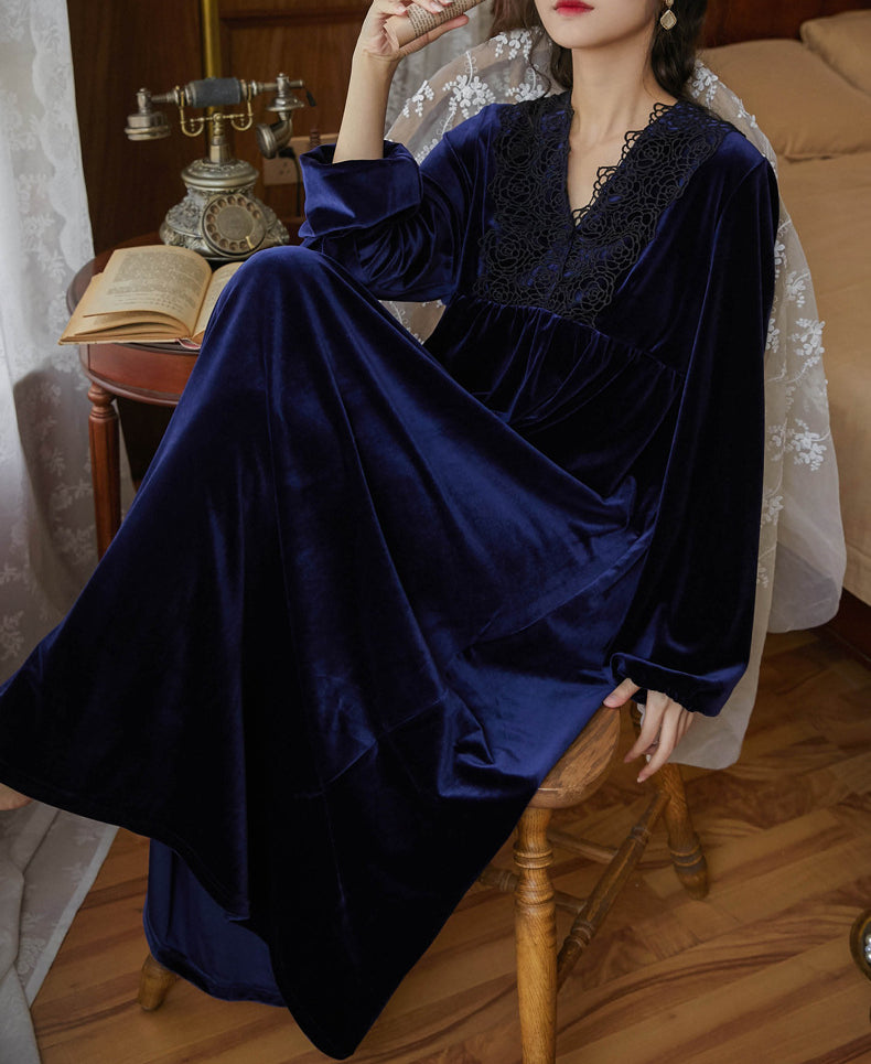 Long Sleeve Slim Long Pajamas