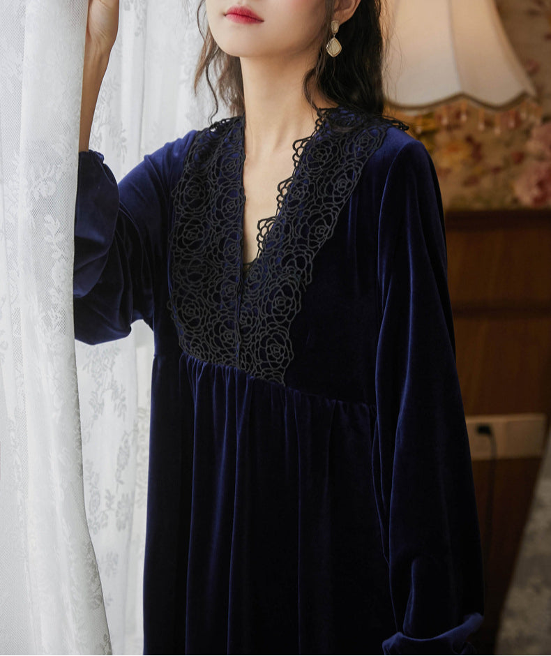 Long Sleeve Slim Long Pajamas