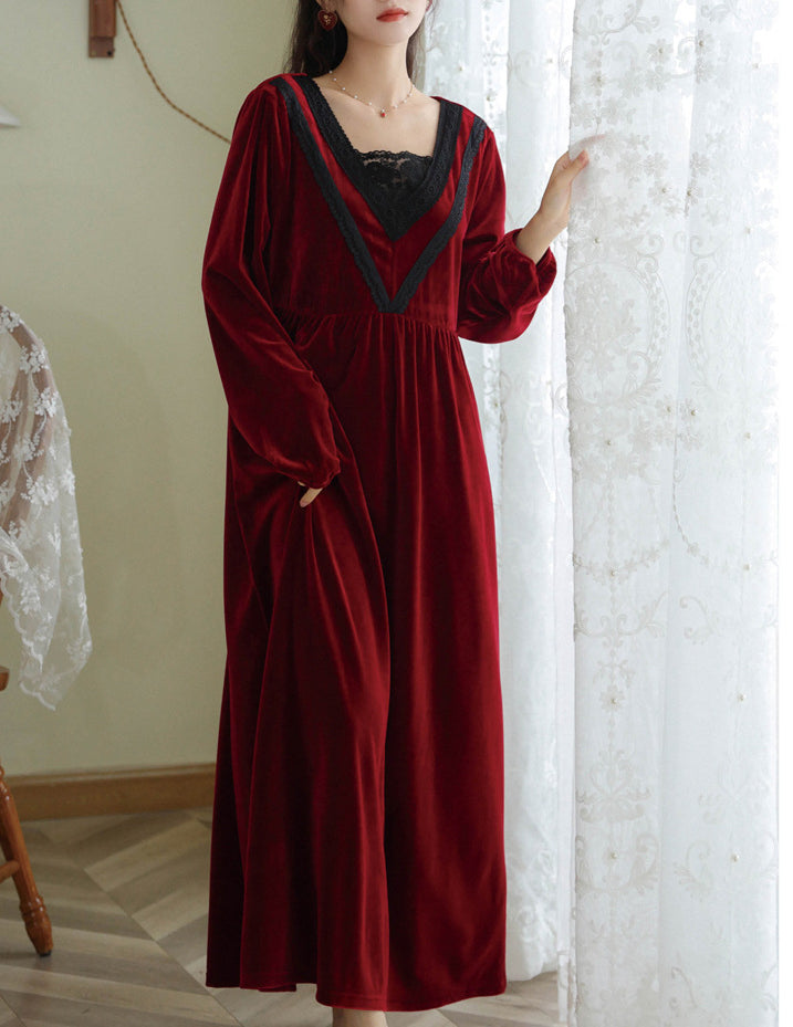 Long Sleeve Loose Pajamas