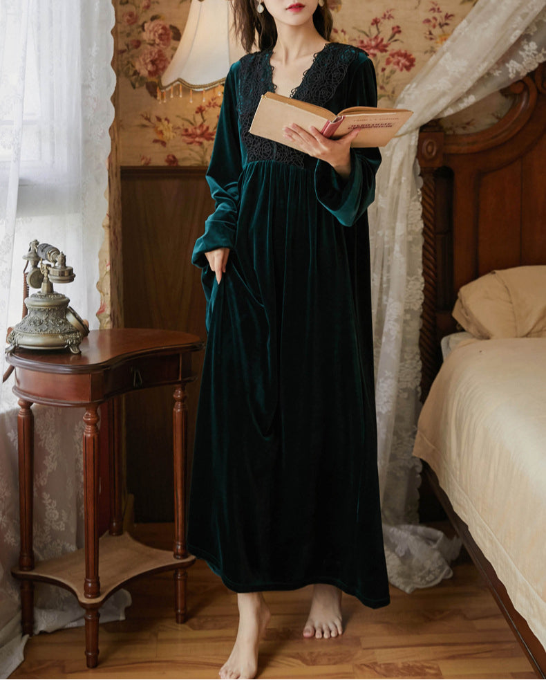 Long Sleeve Slim Long Pajamas