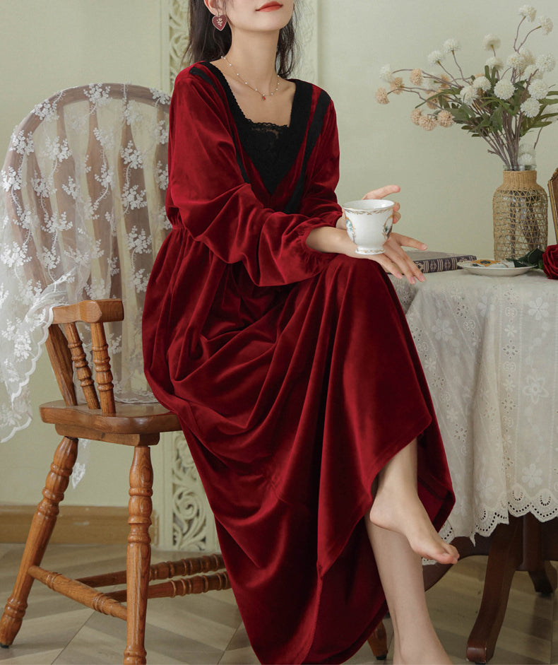 Long Sleeve Loose Pajamas