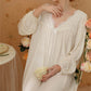 Princess Nightdress Long Sleeve Modal Cotton Mid-Length