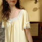 Thin Sweet Short-Sleeved Nightdress