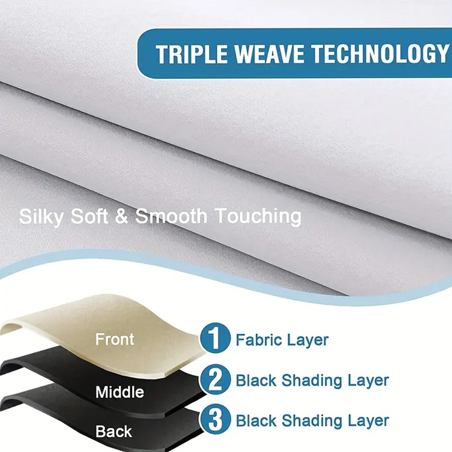 Solid Color Blackout Drapes Light Blocking Lined Design