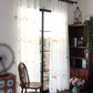 Rainbow Embroidered Sheer Curtain Panel