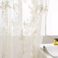 Embroidered Sheer Window Curtain
