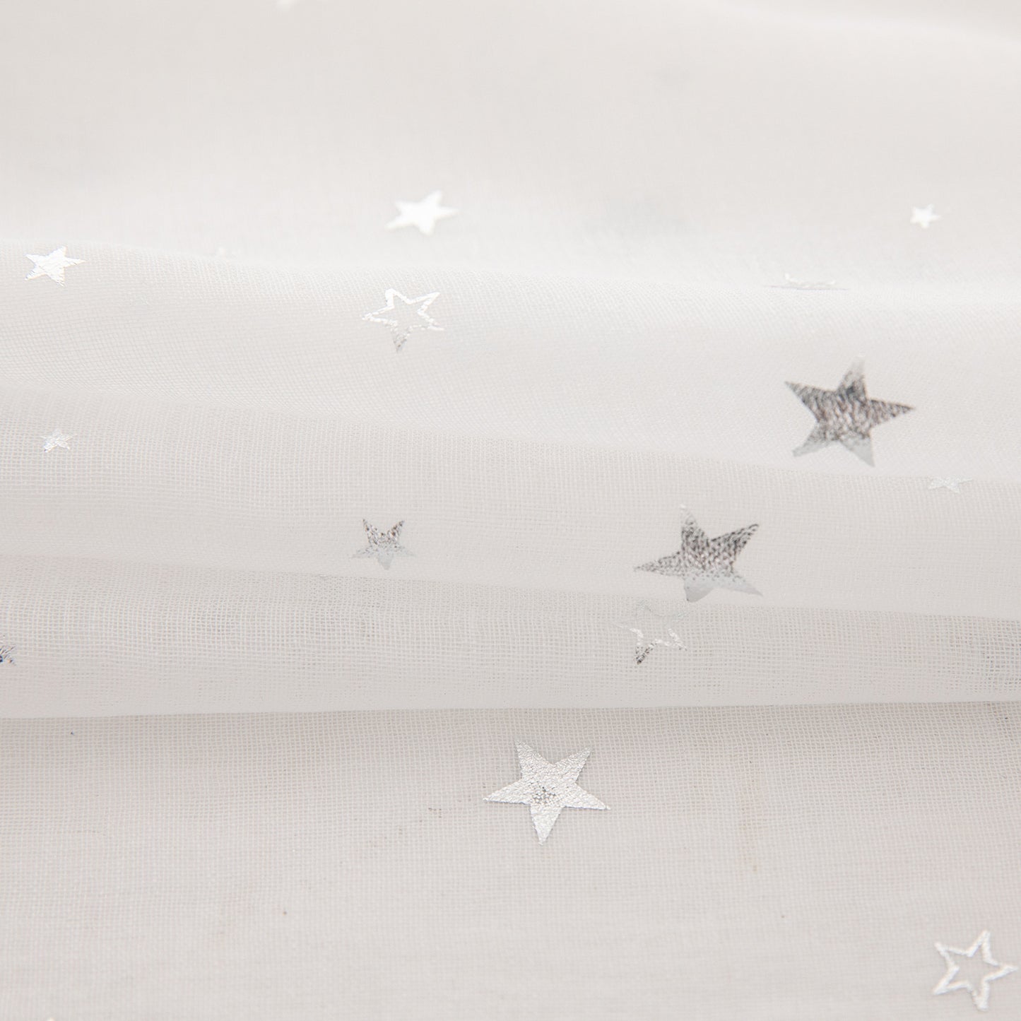White Star Translucent Sheer Curtain