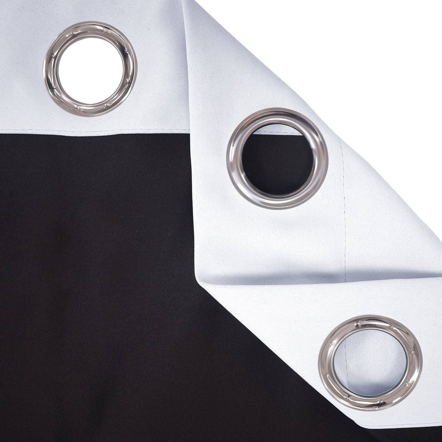 Solid Color Blackout Drapes Light Blocking Lined Design