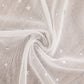 White Star Translucent Sheer Curtain