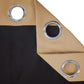 Solid Color Blackout Drapes Light Blocking Lined Design