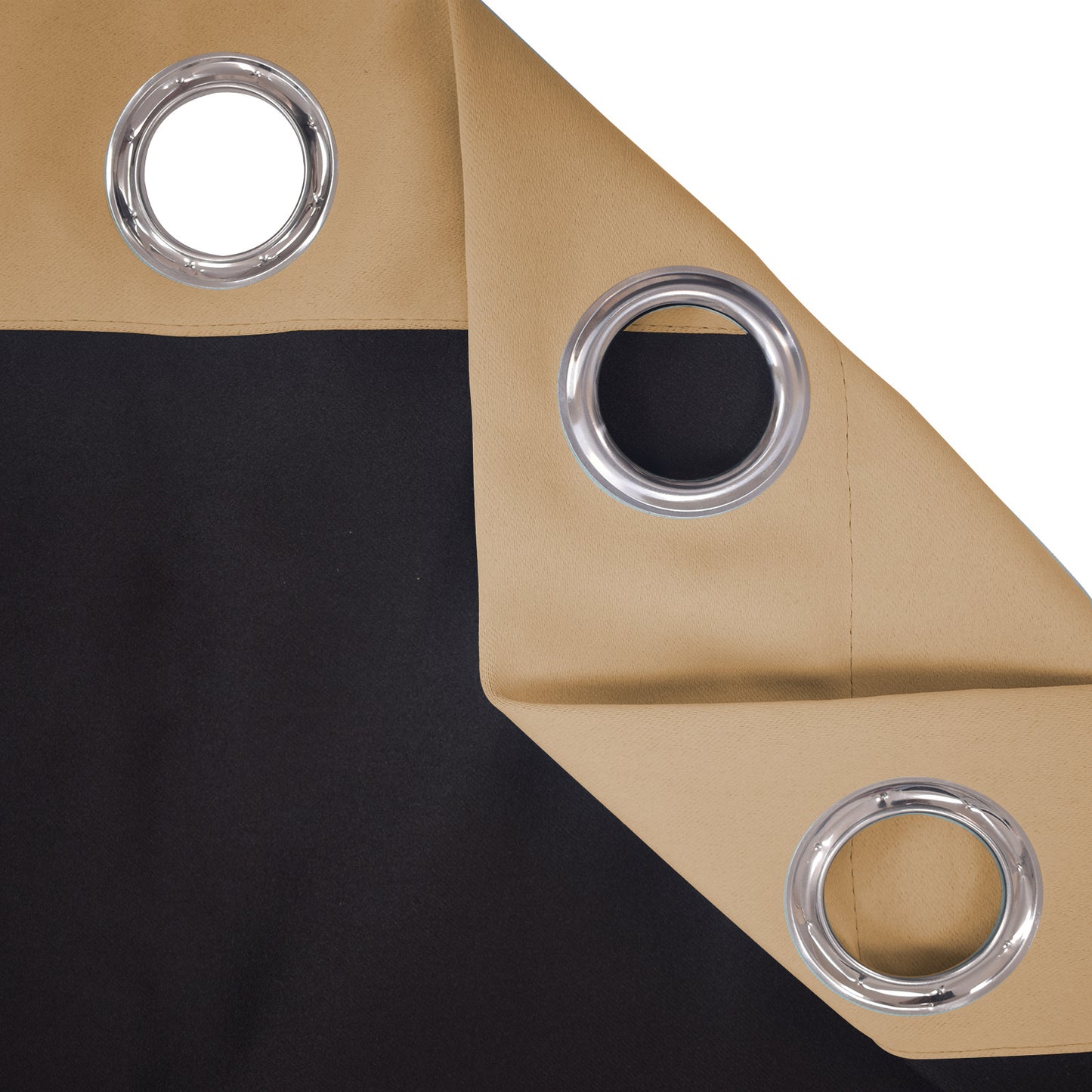 Solid Color Blackout Drapes Light Blocking Lined Design