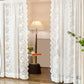 White lace yarn partition curtain